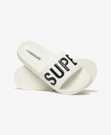 Superdry Muiltjes 'Core' in Wit