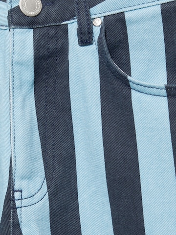 Pull&Bear Barrel Jeans in Blau