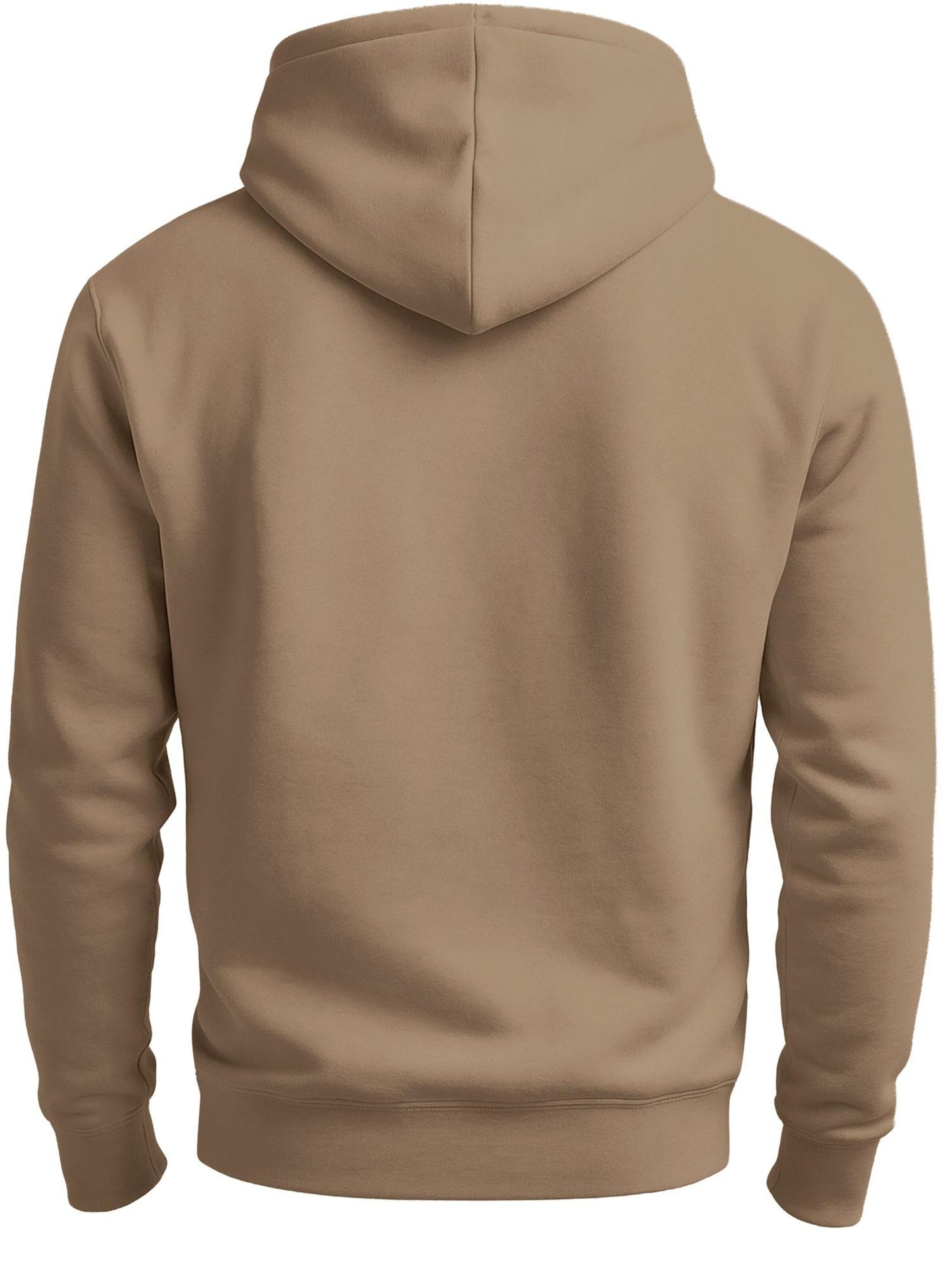Neverless Sweatshirt 'Mountain Sun' in Brown