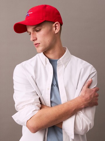 Calvin Klein Jeans Regular fit Риза 'CLASSIC' в бяло