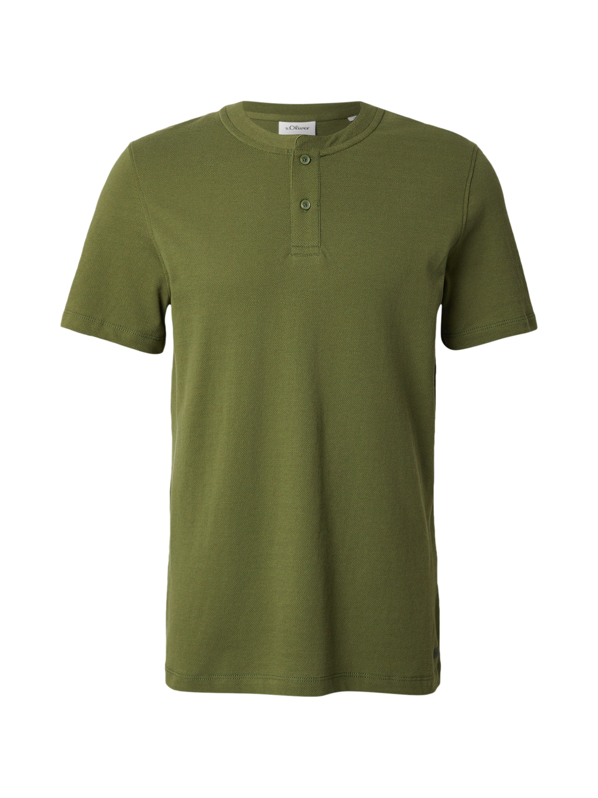Tricou de la s.Oliver pe verde: față