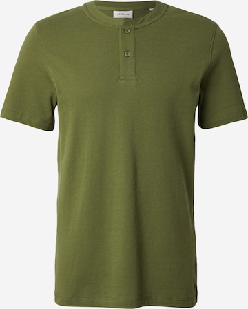 Tricou de la s.Oliver pe verde: față