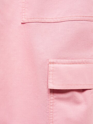 MANGO TEEN Regular Broek 'Comfyc' in Roze