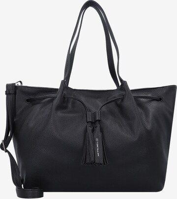 TOM TAILOR Shopper 'Camilla' in Black: front