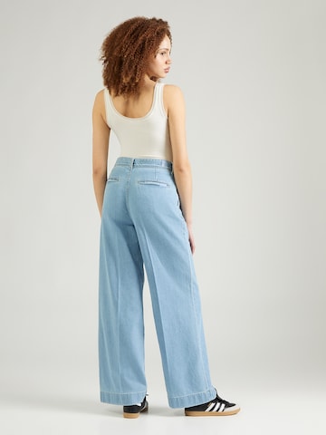 7 for all mankindWide Leg/ Široke nogavice Traperice 'Hana' - plava boja