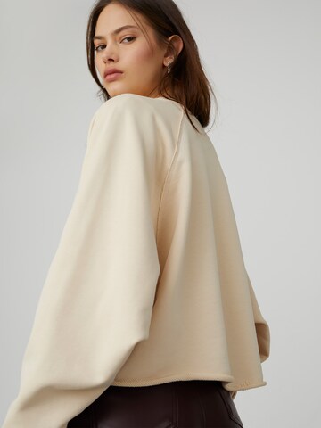 Sweat-shirt 'Tessa' LeGer by Lena Gercke en beige