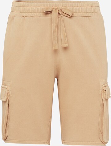 KnowledgeCotton Apparel Regular Cargo trousers 'NUANCE BY NATURE™' in Beige: front