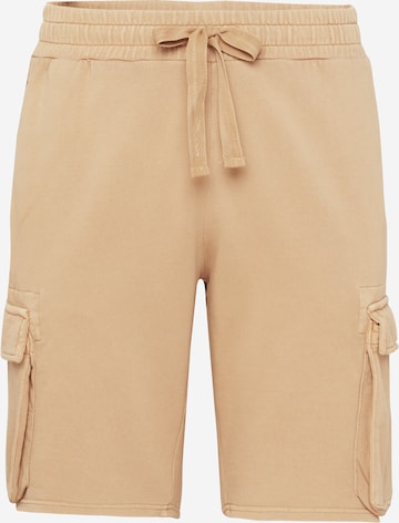 KnowledgeCotton Apparel Cargo trousers 'NUANCE BY NATURE™' in Beige: front
