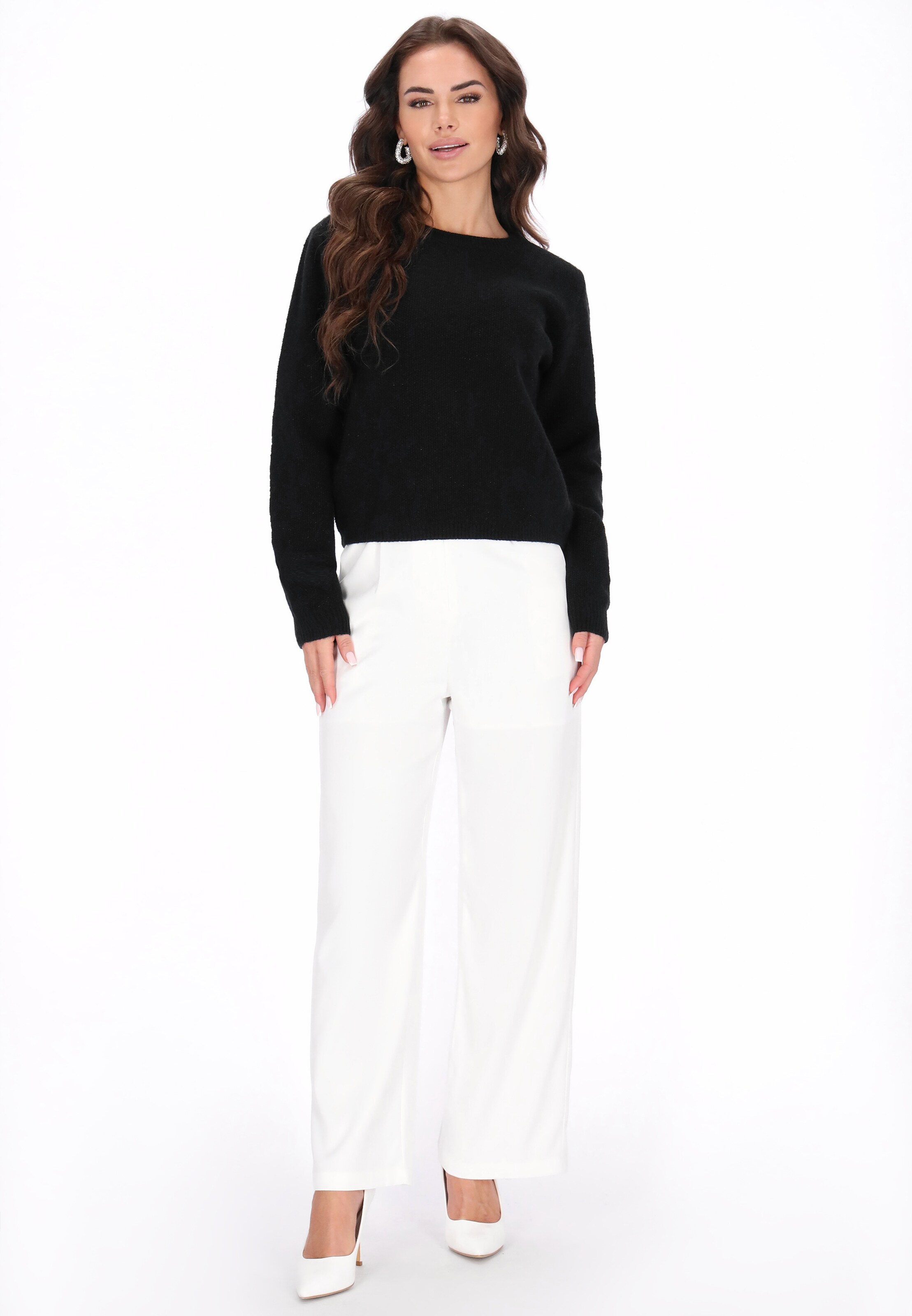 faina Pullover in Schwarz