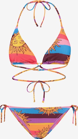 Triangle Bikini 'Liz' Shiwi en mélange de couleurs : devant