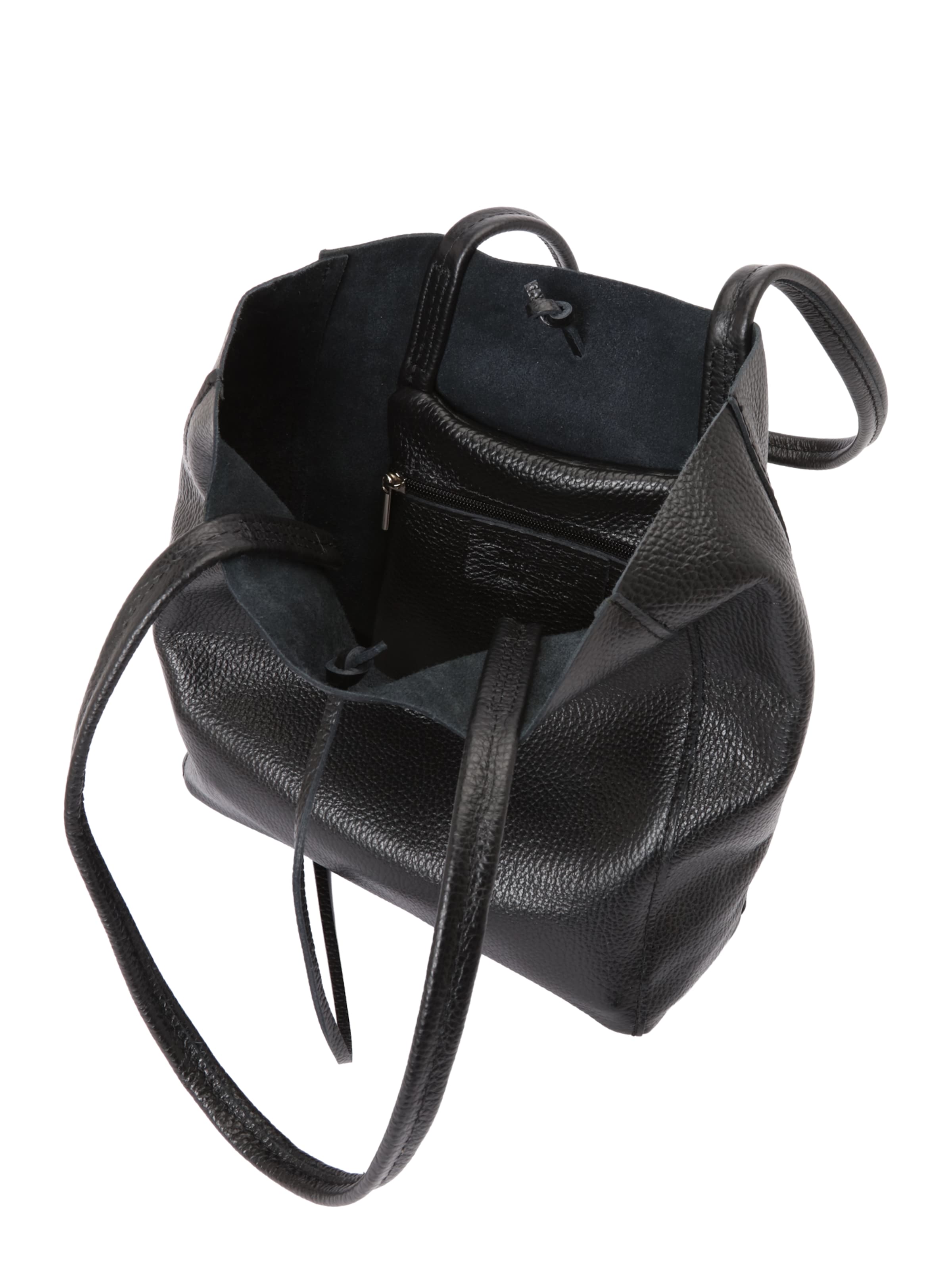 Zwillingsherz Shopper - Čierna