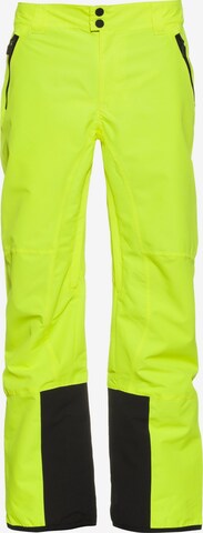 CHIEMSEE Outdoor Pants 'Taos' in Yellow: front