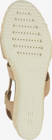 GEOX Strap Sandals in Beige