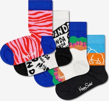 jauktas krāsas Happy Socks Zeķes: no priekšpuses