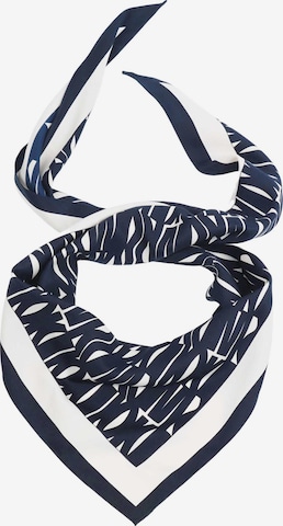 SAMAYA Tuch 'Sumi' in Blau: Vorderseite
