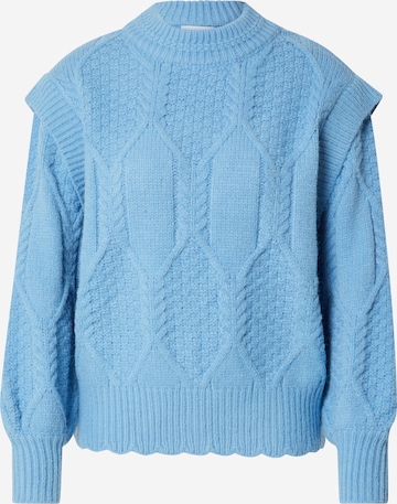 FRNCH PARIS Sweater 'LUANNA' in Blue: front
