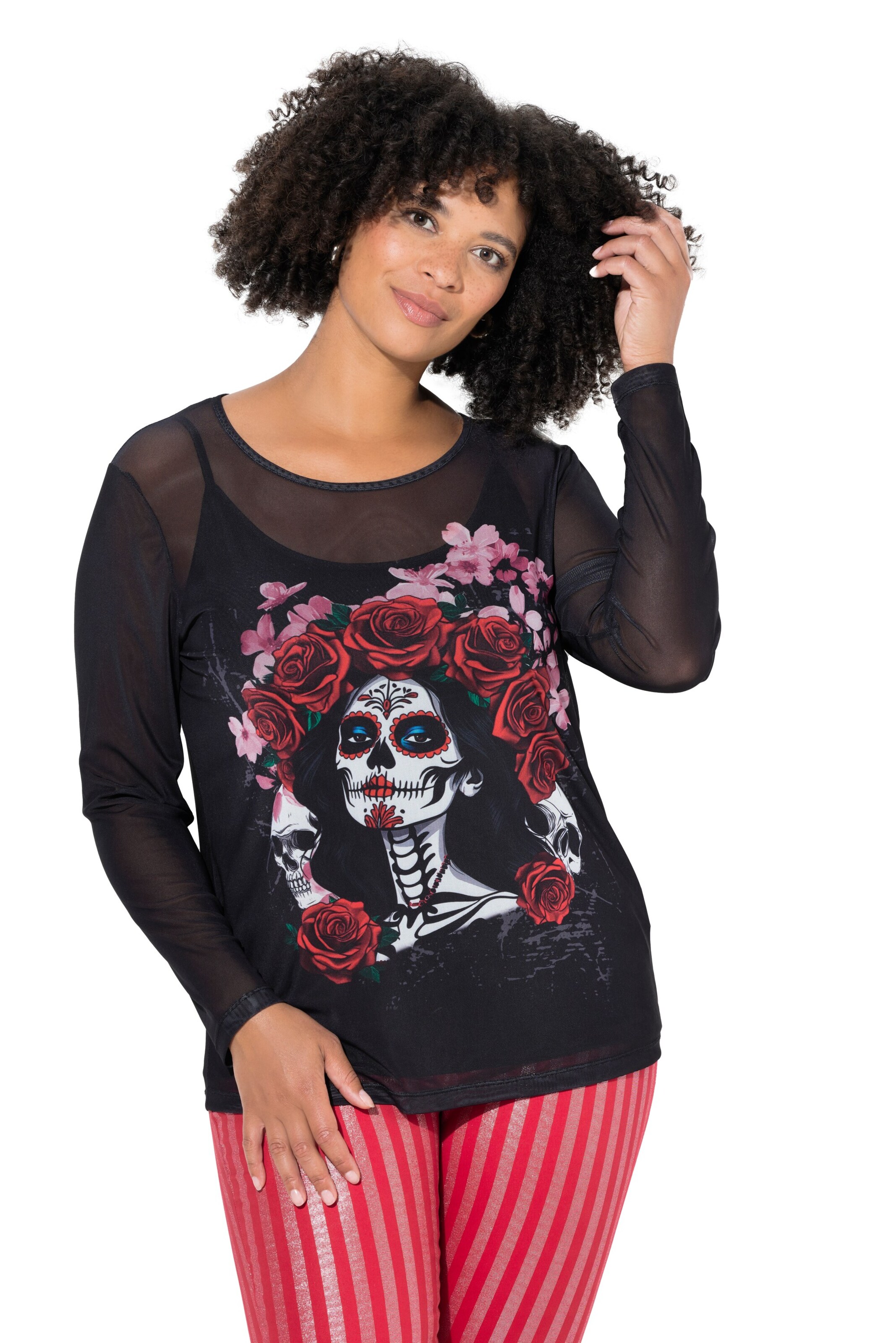 Angel of Style Shirt in Zwart: voorkant