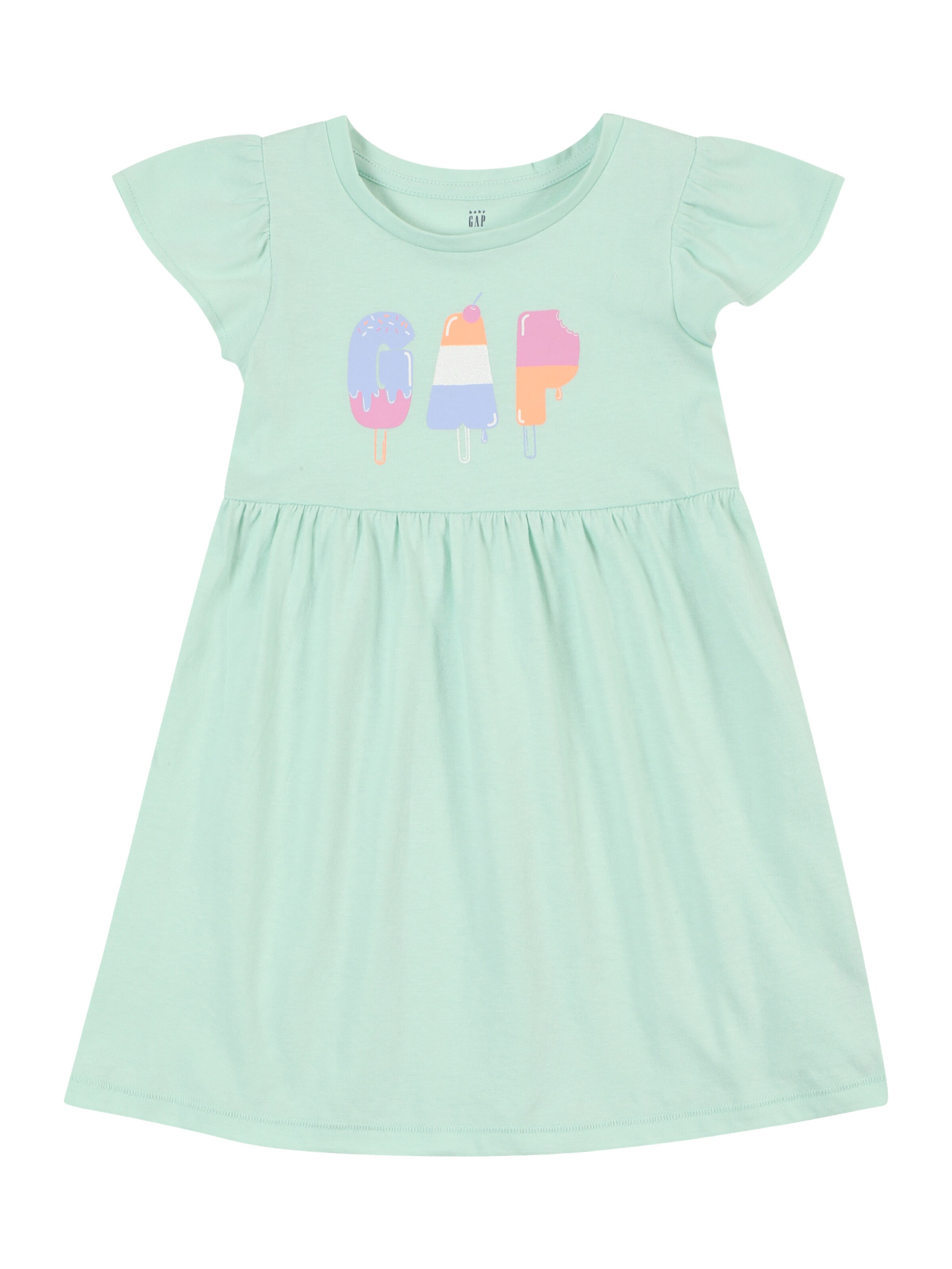 GAP Šaty - Zelená: predná strana