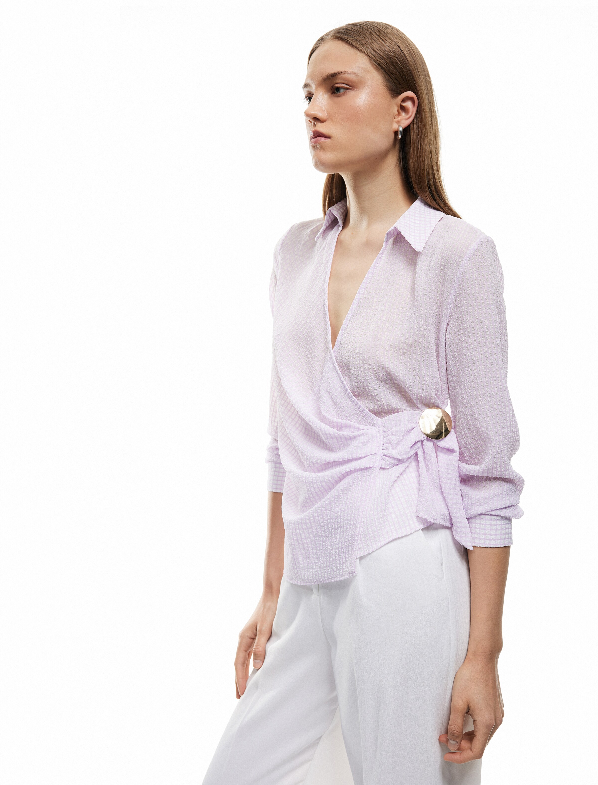 Koton Blouse in Purple: front
