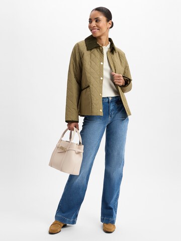 OPUS Loose fit Pants ' Ebbi Long Flared ' in Blue
