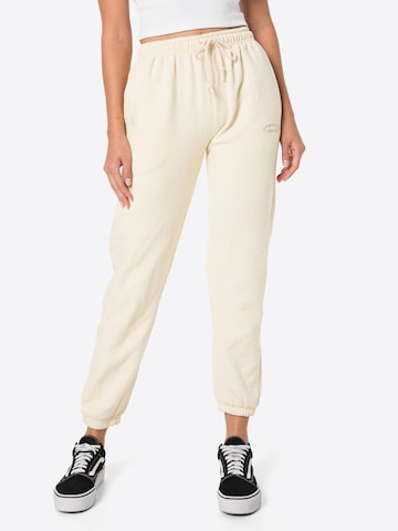 Effilé Pantalon 'Megan' Daisy Street en beige : devant