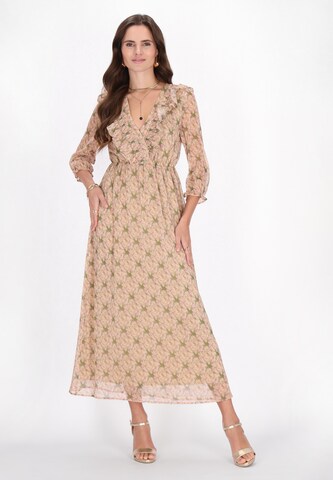 faina Dress 'Fashion Look' in Beige: front