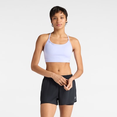 Reggiseno sportivo 'Essential' in L new balance di colore lavanda, Visualizzazione prodotti