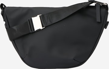 RAINS Schultertasche 'Valera' in Schwarz: Vorderseite