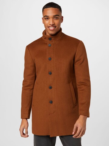 Manteau mi-saison 'FLOYD' SELECTED HOMME en beige : devant