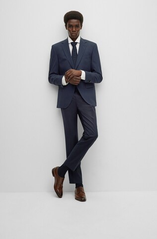 HUGO Slimfit Hose 'Genius' in Blau