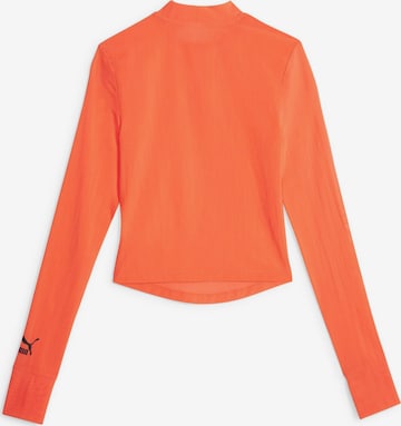 PUMA Majica 'DARE TO' | oranžna barva