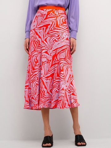 CULTURE Skirt 'Vilma' in Orange: front