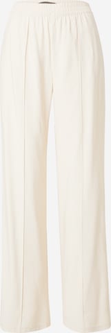 Wide Leg Pantalon 'ENA' VERO MODA en beige : devant