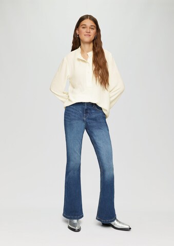 QS Bluse in Beige