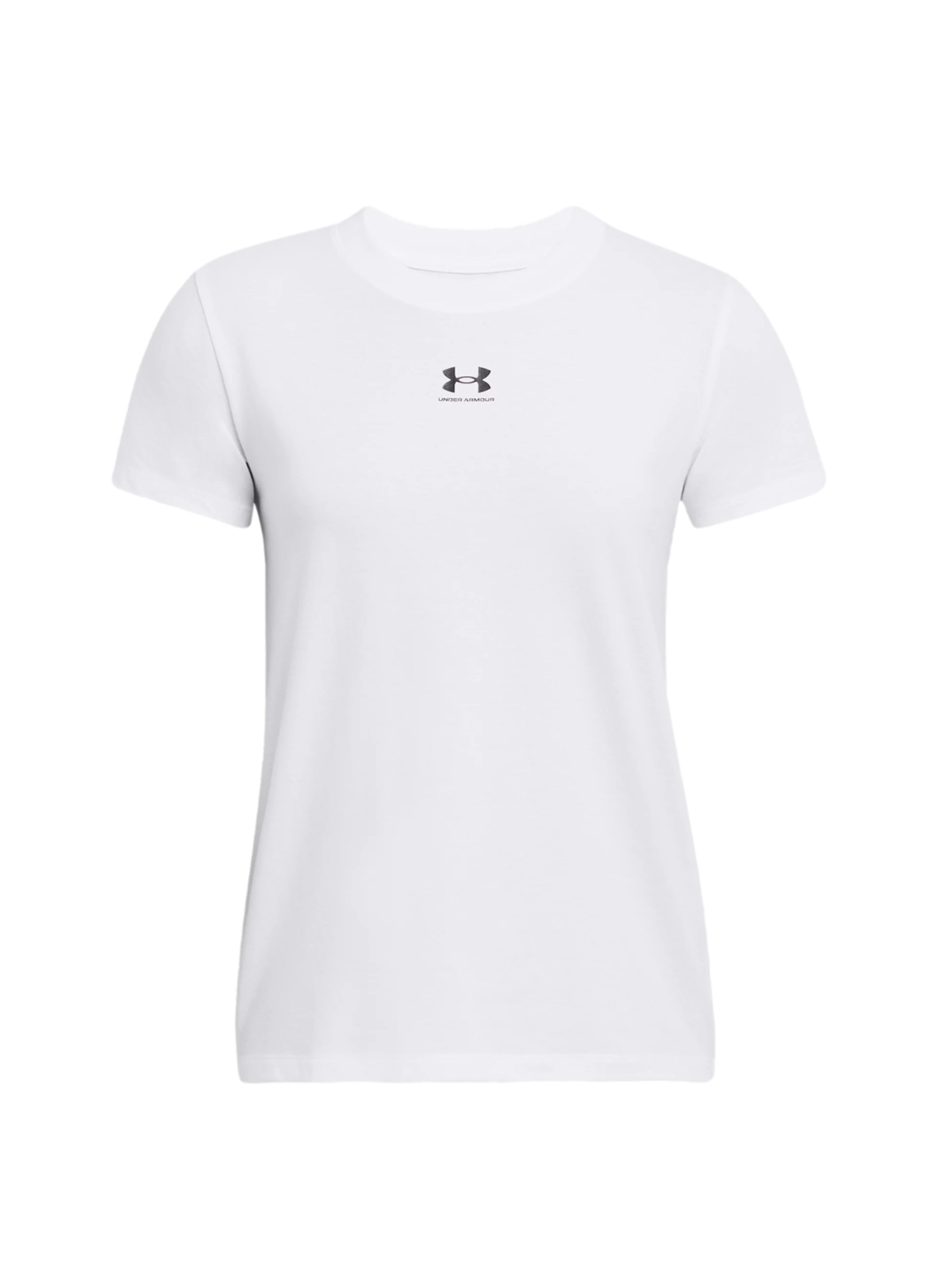 UNDER ARMOUR T-shirt 'Rival' en blanc, Vue avec produit
