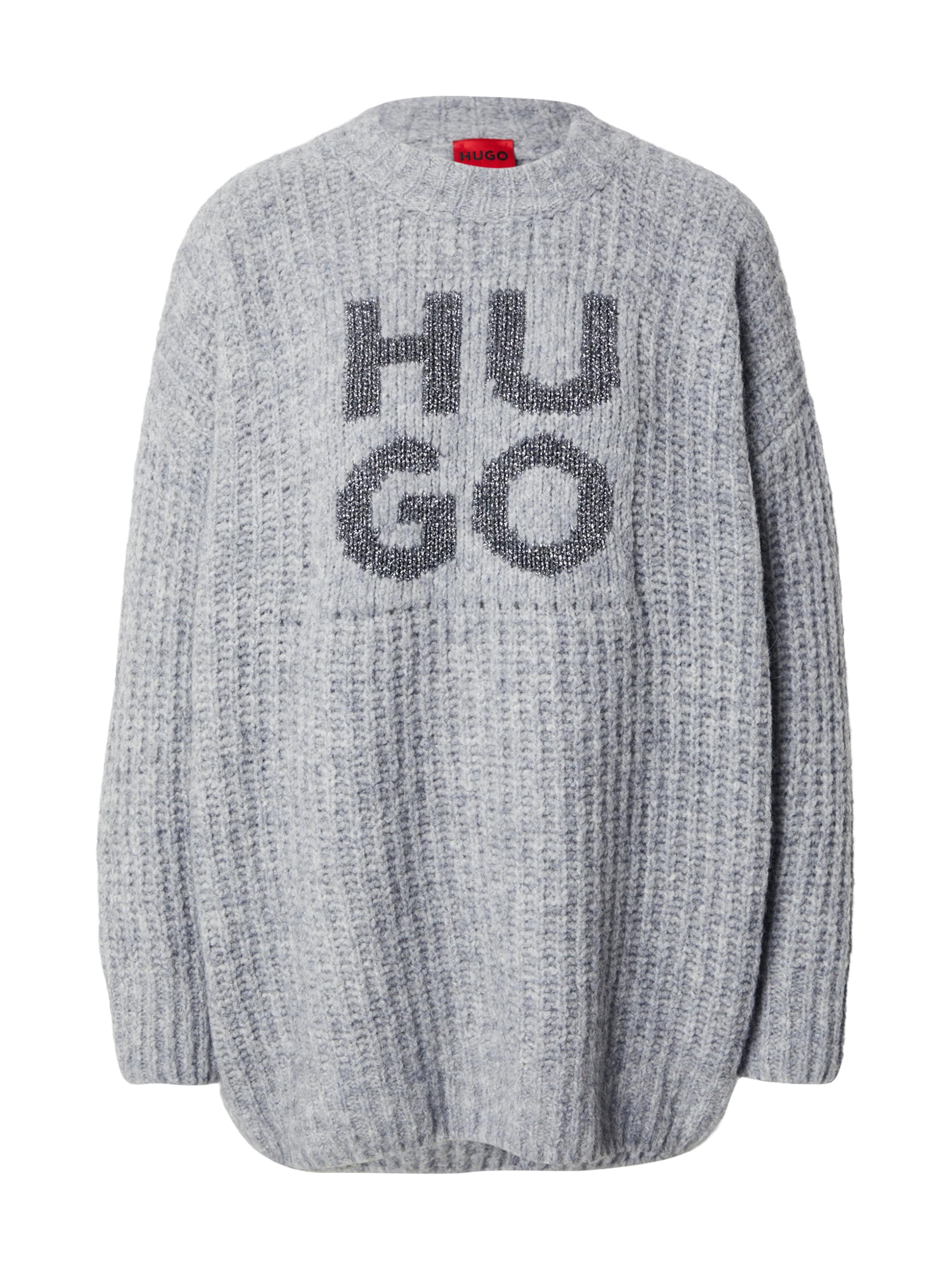Pull-over 'Sloguis' HUGO en gris : devant