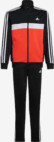 ADIDAS PERFORMANCE Trainingsanzug 'Essentials Tiberio' in Schwarz: Vorderseite