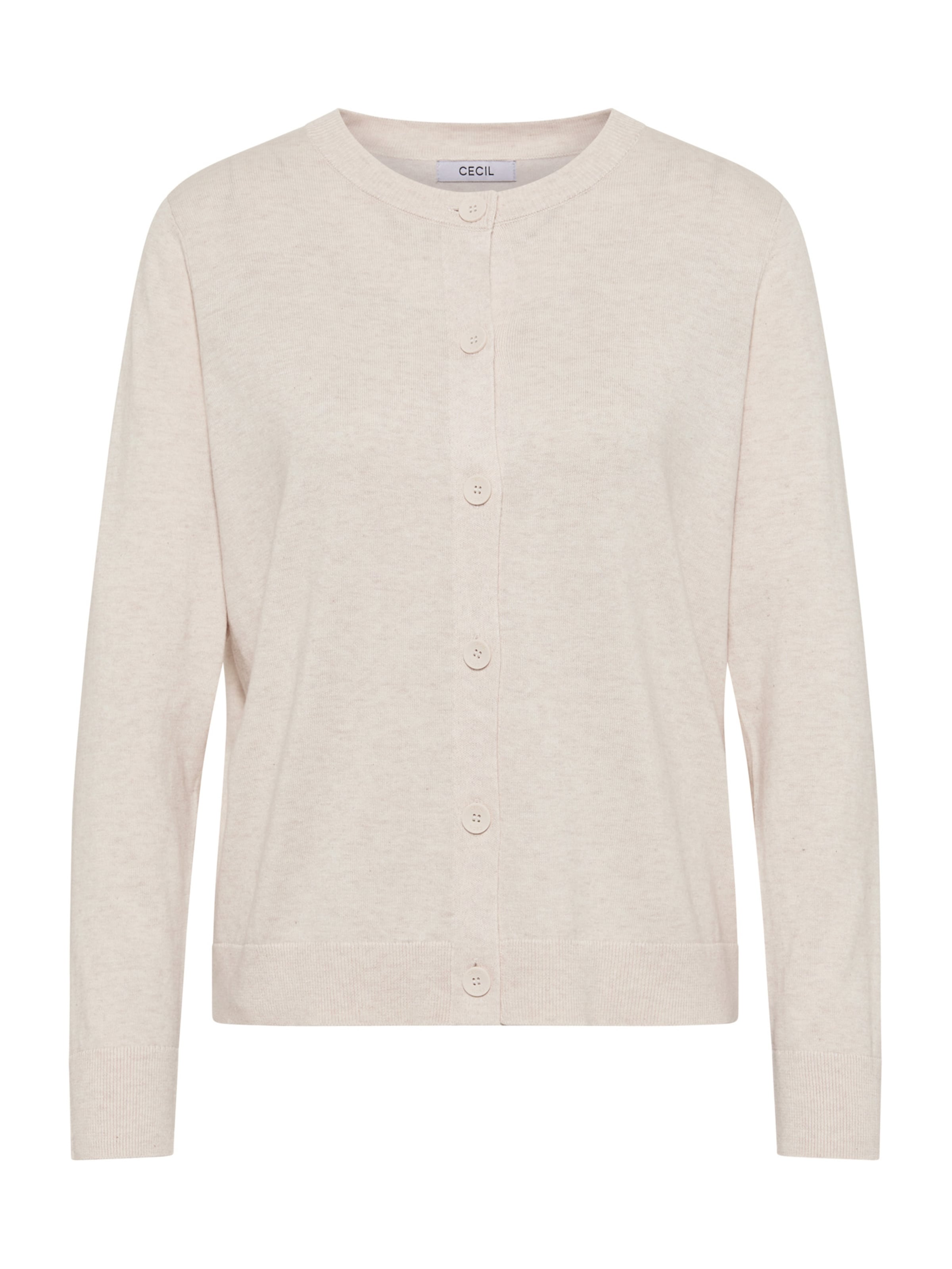 CECIL Strickjacke in Beige: Vorderseite