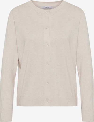 CECIL Strickjacke in beigemeliert, Produktansicht