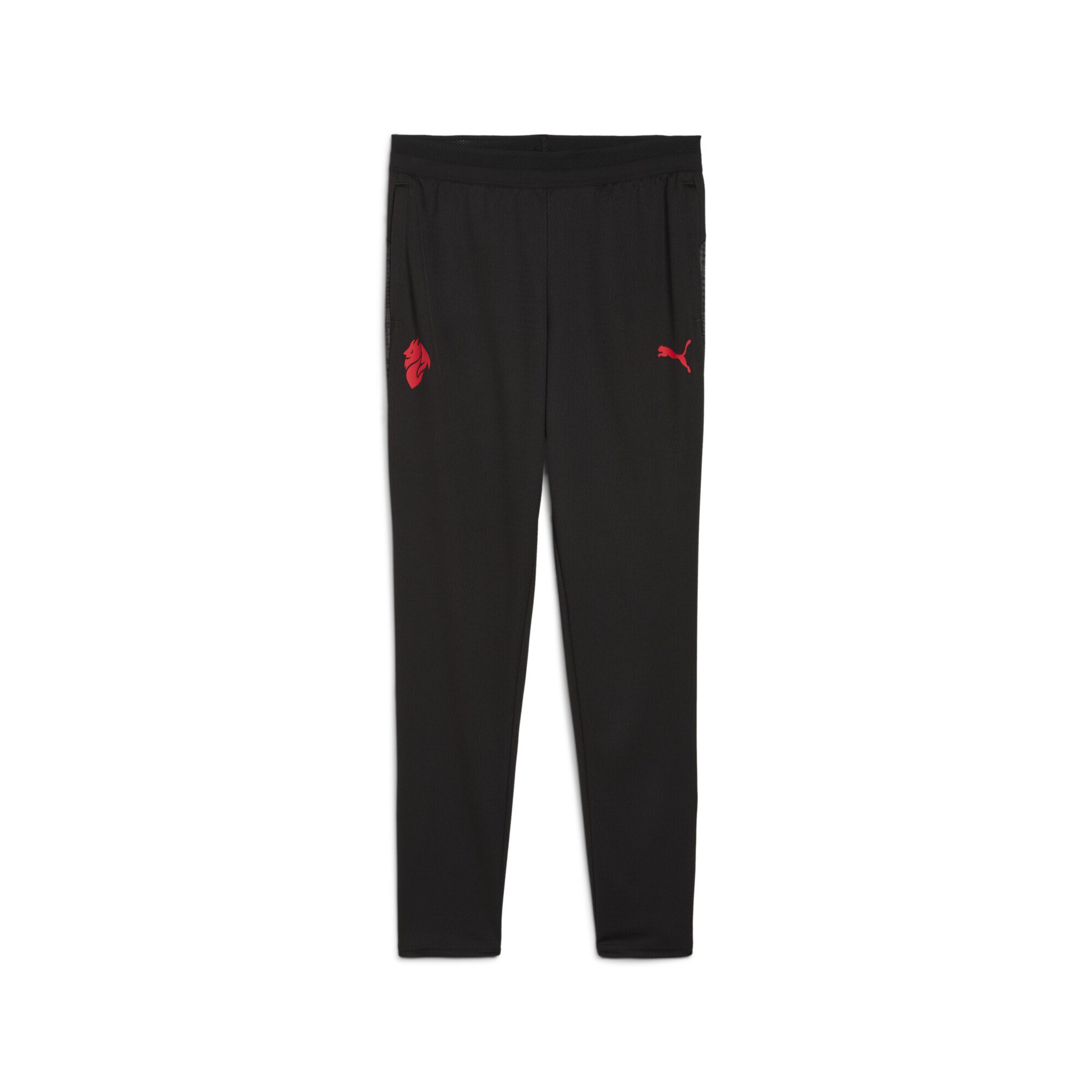 PUMA Regular Sportbroek 'AC Milan' in Zwart: voorkant