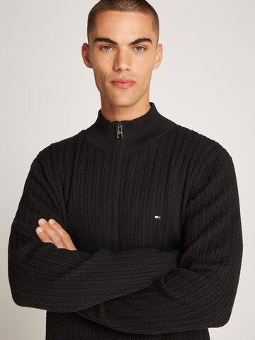 TOMMY HILFIGER Kardigan w kolorze czarny