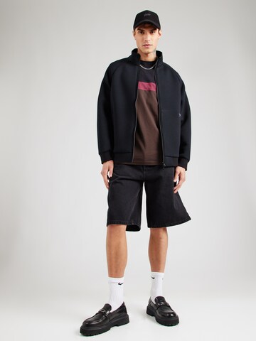 Iriedaily Regular Fit Bluser & t-shirts 'Court' i brun