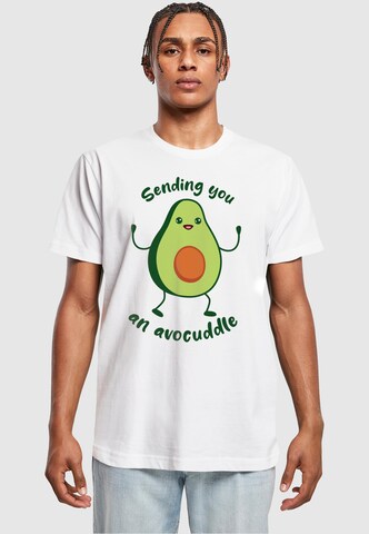 T-Shirt 'Mother's Day - Avocuddle' ABSOLUTE CULT en blanc : devant