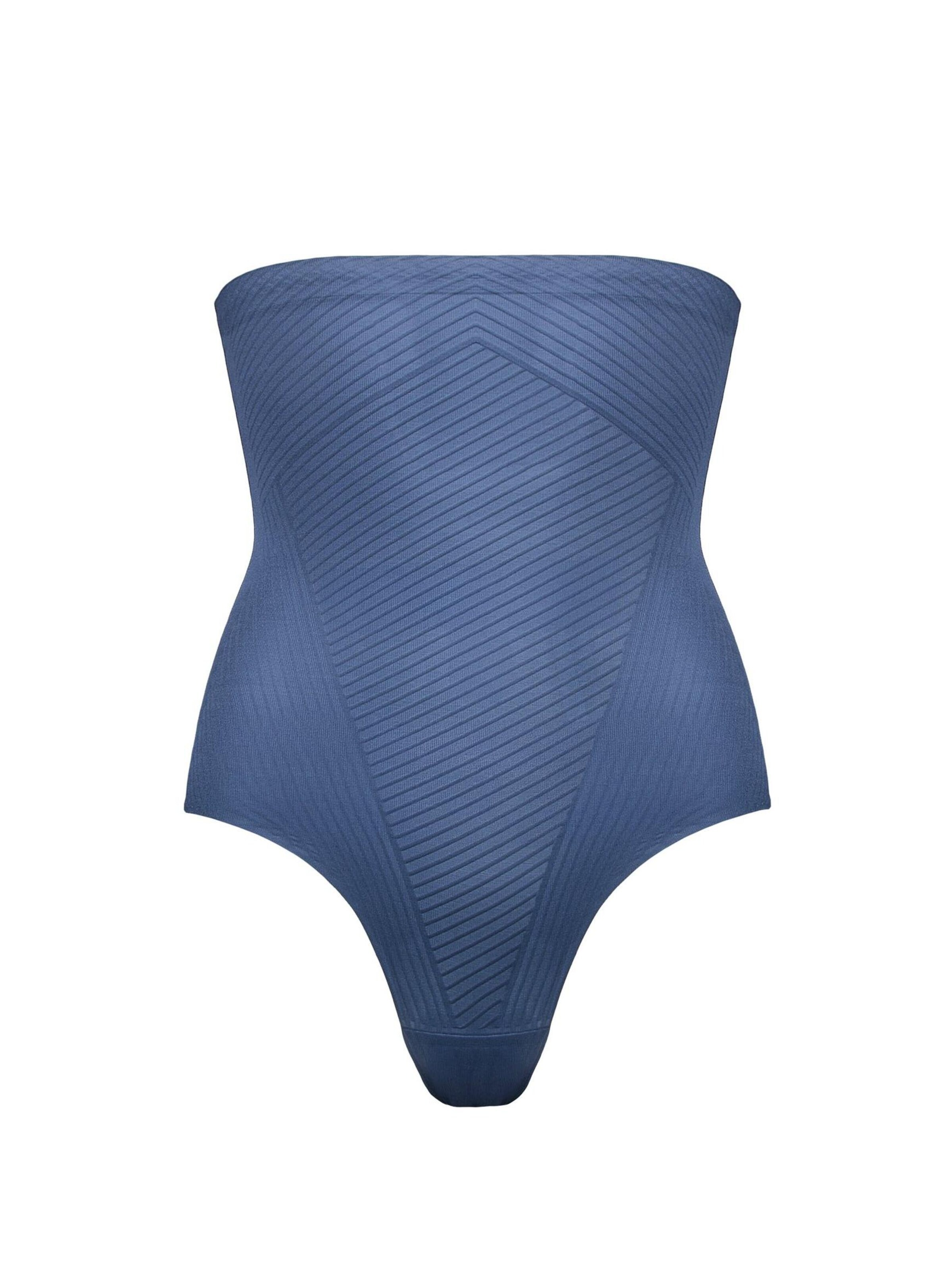 ESOTIQ - Braga moldeadora 'Miederhose Shapy, starker Shaping Effekt, nahtlos, glatte Microfaser' en azul: frente