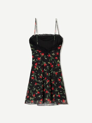 Bershka Kleid in Schwarz