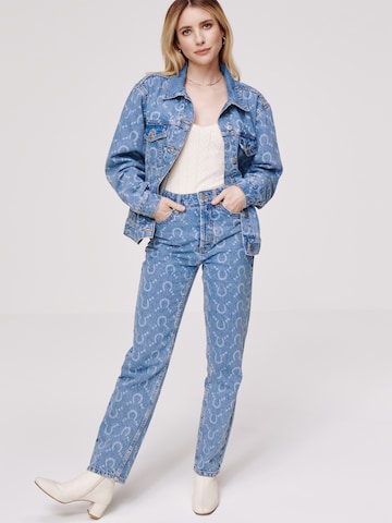 Daahls by Emma Roberts exclusively for ABOUT YOU Between-Season Jacket 'Nala' in Blue