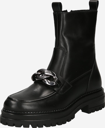 PS Poelman Ankle Boots in Black: front