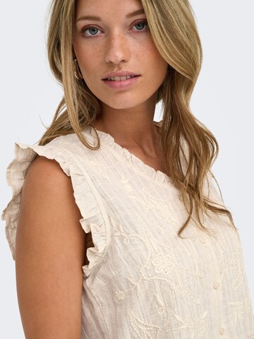 Camicia da donna 'ONLEllie' di ONLY in beige