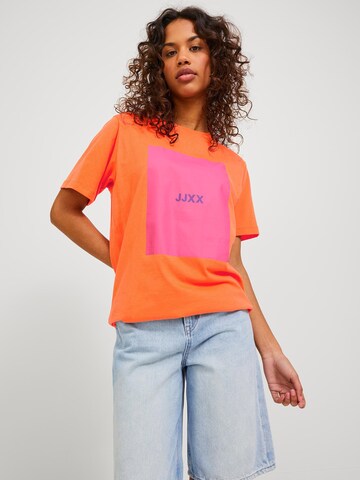 JJXX Shirt 'Amber' in Oranje: voorkant