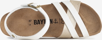 Bayton - Sandálias com tiras 'Denia' em branco